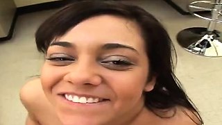 Shae Summers fucking a big cock close up