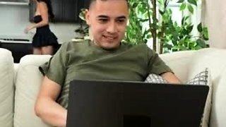 My Dads Hot Girlfriend Give Me an Unforgettable Sex