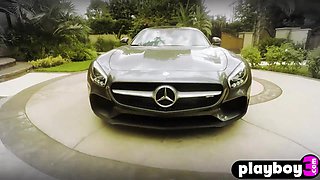 Smallish Japanese COUGAR and stunners posed entirely nude during a passion van wash