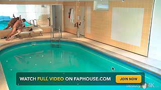 Sunny Honeys Pool Pickup Sparks Blowjob Cunnilingus