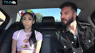 Sona bella hooks up with Big Cock on the rail home