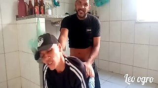 Big Booty Lesbian Can't Resist Her Friend's Visit - Leo Ogro