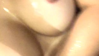 Hot Amateur Babes with Big Boobs Have Some Titty Fucking Fun