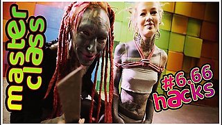 Shibari Tutorial - & Tricks And Hacks - How To Bondage Masterclass - Petite Blonde And Lily Lu