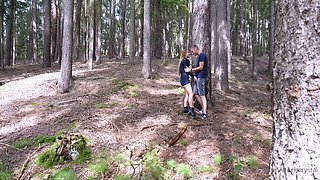 Brunette hardcore blowjob