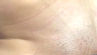 Mistress Squeezes the Sperm Out of Her Pet's Disgustingly Thin Penis Close up 1