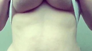Amateur Big Boobs jerks Big Dick