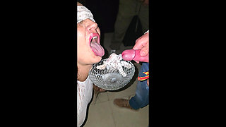 Bukkake in a Strangers Cup, All for Me