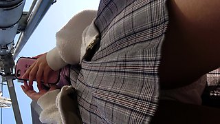 Amateur ass ramming outdoors