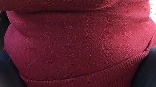 Wife Wants to Fuck in the Car and Rides My Hard Cock for a Nice and Wet Creampie