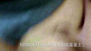 Chinese MILF's Dirty Talk on the Train