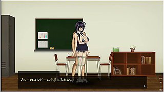 Breeding Logs [japanese Hentai Game] Ep.1 Fuck Bucket Head And Squirting In A Public Library
