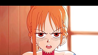 Naughty Nami Gets Ravaged By Luffy ( Hentai ) - Uncensored Episode