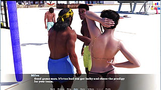 Victorias in Big City 9 Victoria got kinky at the beach