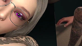 Anal Riding by Tattooed Slut