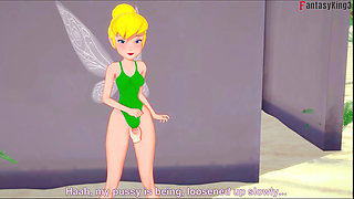 tinkerbell bikini sex at the beach