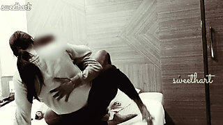 Intense Erotic Encounter Wife's Office Fantasies Unleashed at Home