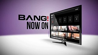 Real teens - teenager Alexis Tae sucks on candy and rods