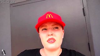 Mia Dior Rides Big Cock After McDonald's Firing