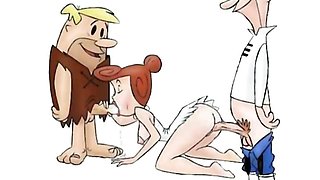 Famous cartoons anal orgies