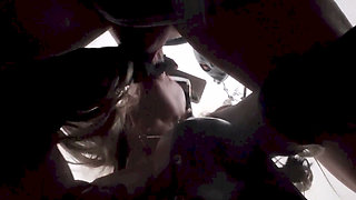 Blonde MILF Takes Cock in Her Mouth and Cums on Her Tongue
