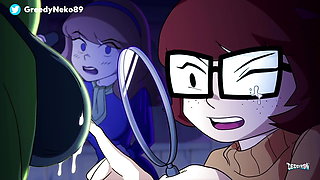 Velma and Daphne fucked by monsters anime