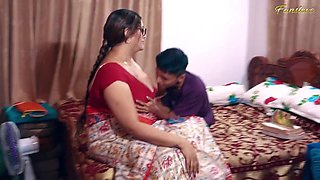 Mature Indian beauty shares passionate pleasure with intense group heat