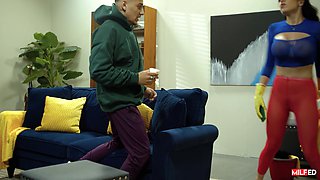 Lewd whore Little Puck smutty xxx scene