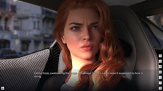 Boundaries of Morality - the Paris Business Trip - Part 4 - Teasing Her Bull with Video Call Sex Right Next to Her Husband