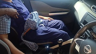 Uniform College Girl Car Sex with Step Father Part 3