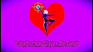 3D RTX 60 FPS Animation - Big Ass - Realistic Animation - Purple Chrome Sex Bot Doll - Ass Focus - Realistic Physics - Striptease