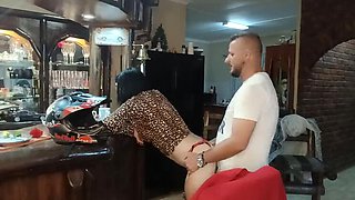 Petite Girl Sparowdox Keeps Motocross Guy Happy with Tight Pussy Anal Fucking