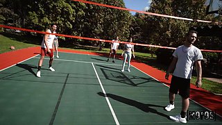 Anais Amore's Sporty Play Turns Public into Fiery Thrill