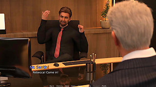 The East Block: Boss His Buddy and His Employees Foursome Sex in the Office Ended with Huge Cum Explosion - Episode 42