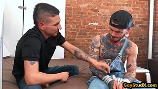 Anal gay loves pounding hardcore with nasty gay fucker