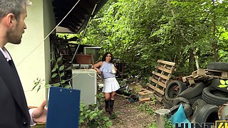 Brunette hottie Lola Danger enjoys sensual sex with Denis Marti