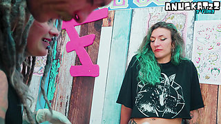 Getting My Ass Fucked While Tattooing Her - Relaxing Session